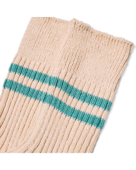 RoToTo Multicolor Hemp Organic Cotton Stripe Sock