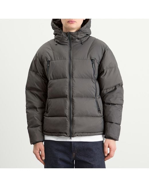 FRIZMWORKS Gray Altavia Down Parka Jacket for men