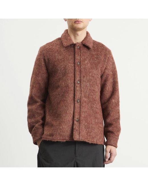 A Kind Of Guise Brown Cullu Overshirt for men