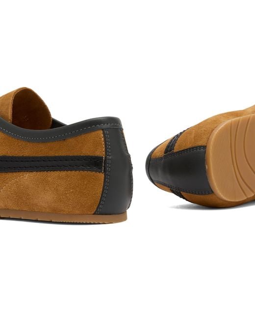 Dries Van Noten Brown Leather Sneaker for men