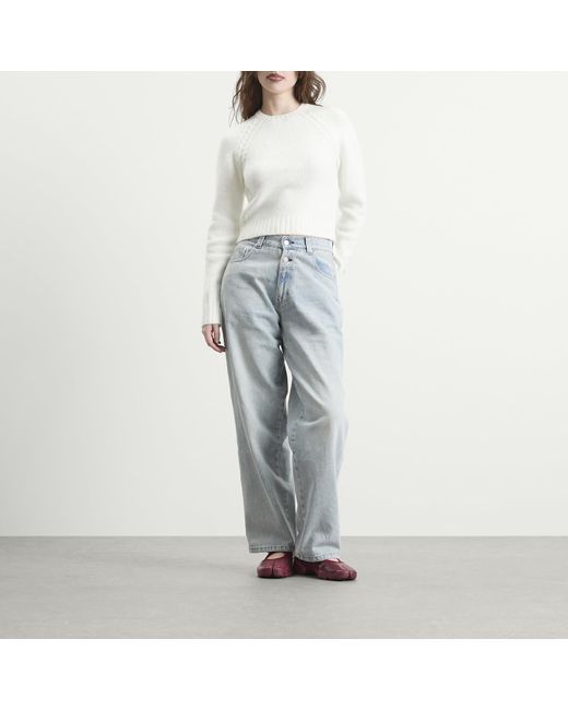 Nike White Nsw Chill Knit Jumper