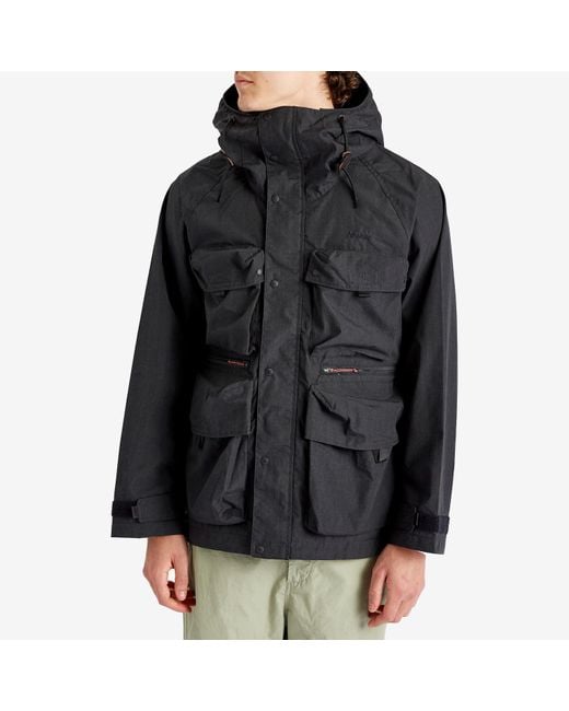 NANGA Black Hinoc Mountain Parka Jacket for men