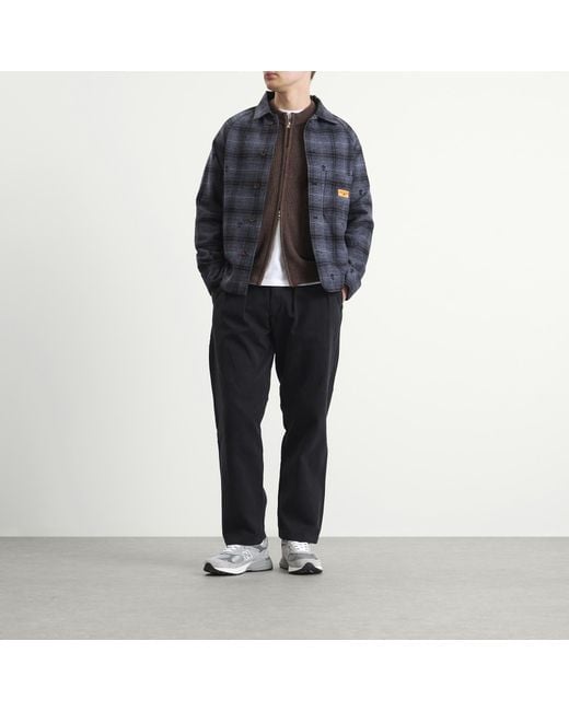Service Works Blue Thistle Plaid Foh Jacket for men