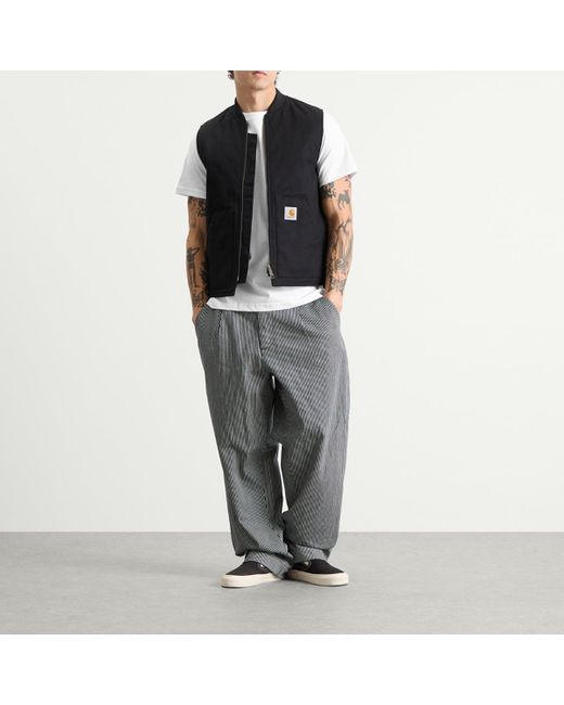 Randy's Garments White Logo Pocket T-Shirt for men