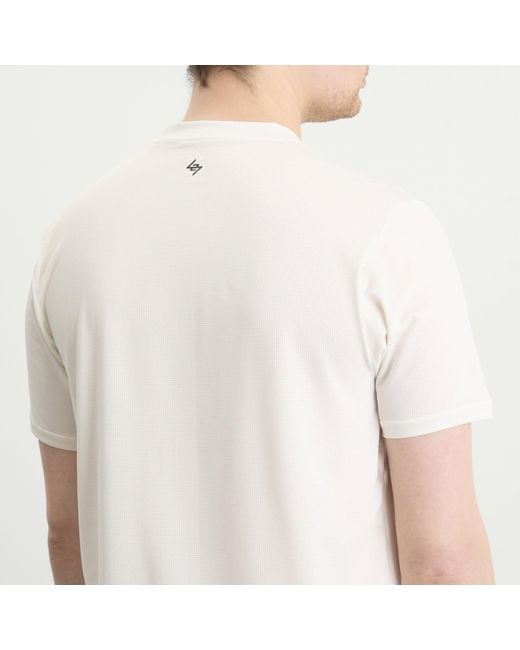 REPRESENT 247 White Dna Mesh T-Shirt for men