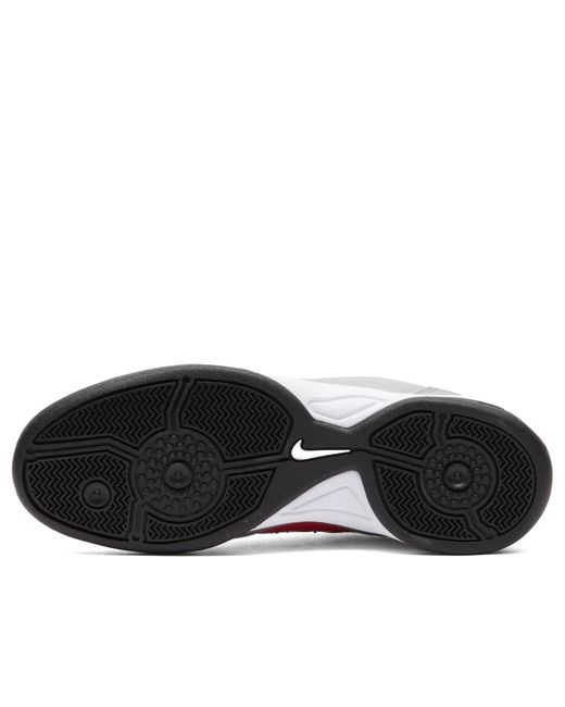 Nike White T90 Mtlc W Sneaker
