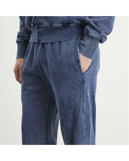 Les Tien Blue Heavyweight Classic Pant for men