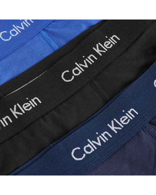 Calvin Klein Blue Trunk 3 Pack for men