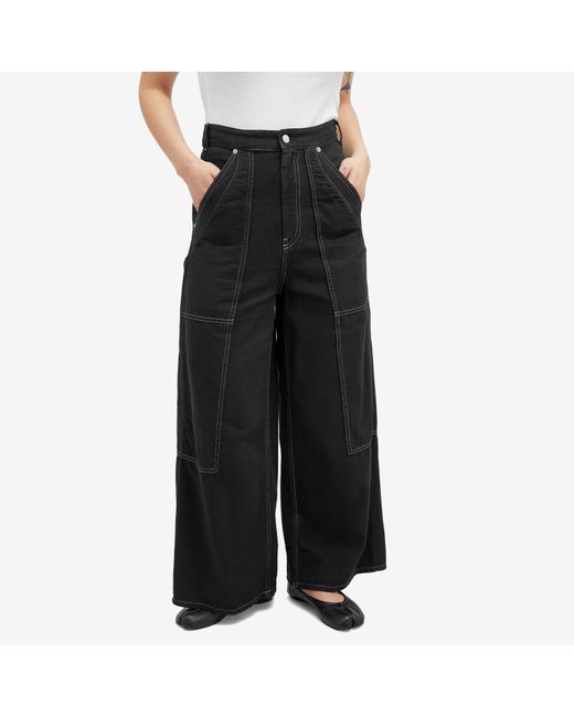 Maison Margiela Black Denim 5-Pocket Pants