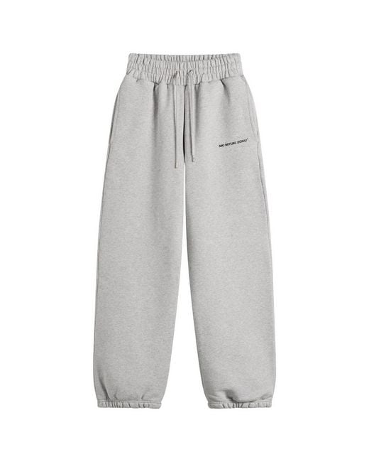 MKI Miyuki-Zoku Gray Uniform Joggers for men