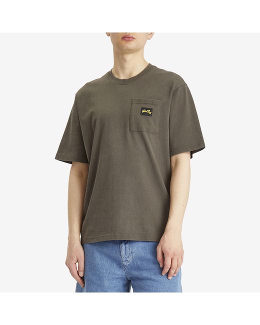 Stan Ray Brown Patch Pocket T-Shirt for men