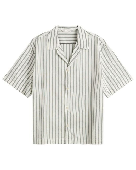 A Kind Of Guise Gray Samata Vacation Shirt for men