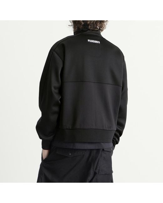 Pleasures Black X Oasis Forever Track Jacket for men