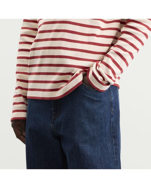 Jil Sander Blue Mid Denim Jeans for men