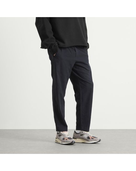 Folk Blue Drawcord Assembly Pant, Size 36" for men