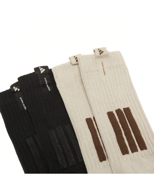 Adidas Black X Entire Studios Regular Socks for men