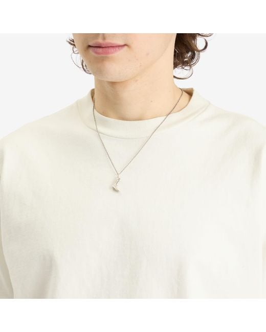 Serge Denimes Metallic Cowboy Boot Necklace for men