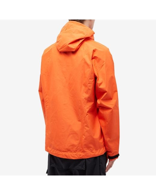 Adidas Orange Xperior Gore-Tex Packable Jacket for men