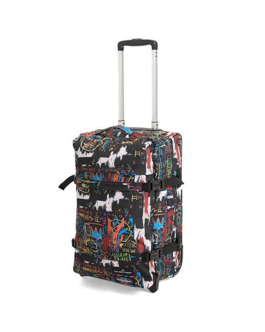 Eastpak Black X Basquiat Transit'R Medium Luggage Case