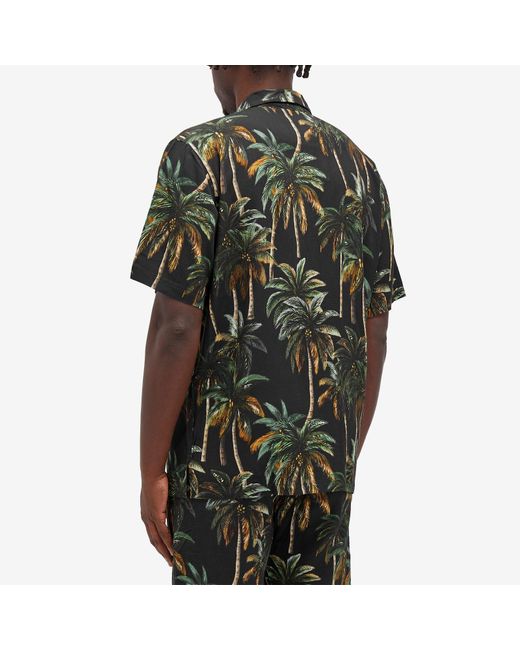 Endless Joy Black Palm Vacation Shirt for men