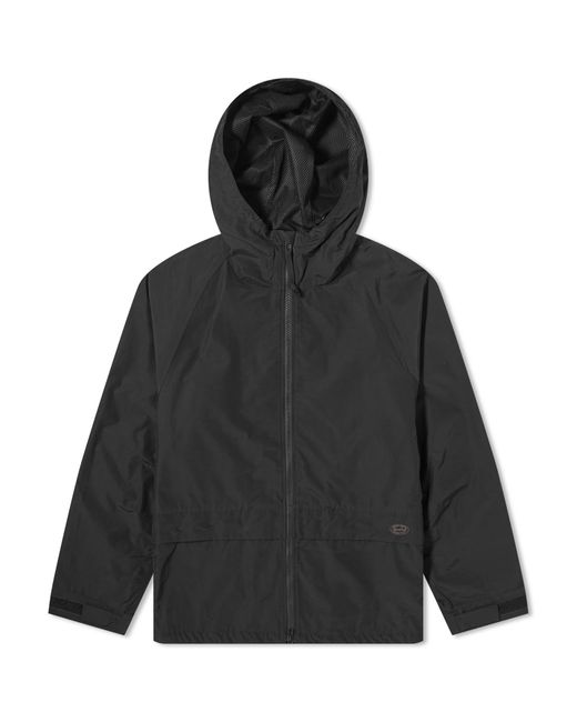 Snow Peak Black Light Mountain Cloth Zip Up Parka Jacket for men