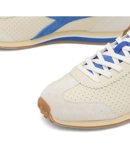 Diadora Blue Rally Punched Sneaker for men