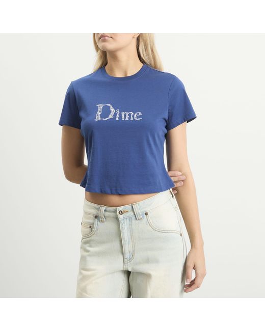 Dime Blue Classic Liquid T-Shirt