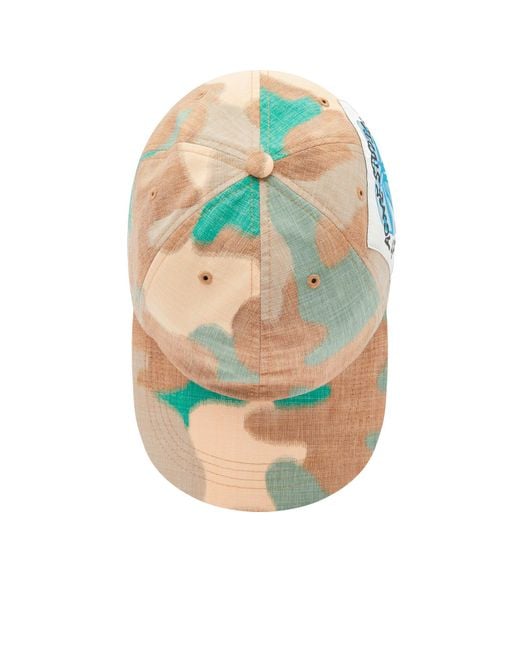 Acne Multicolor Carliy Camouflage Cap for men