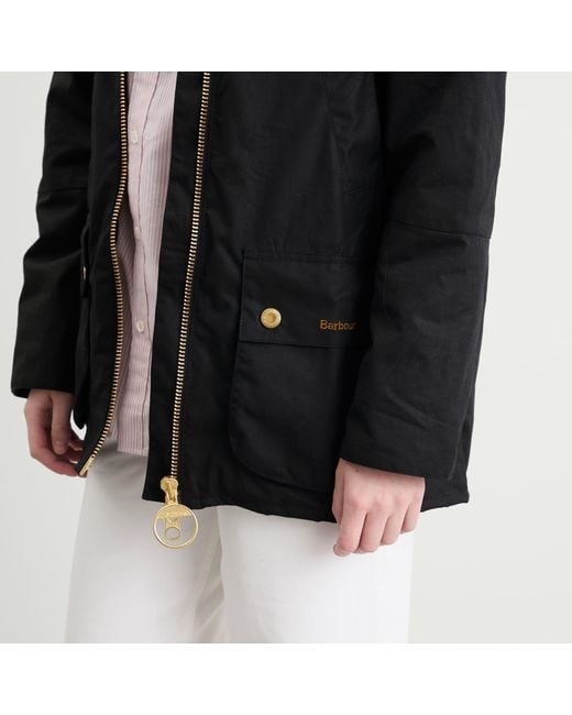 Barbour Black Allerston Wax