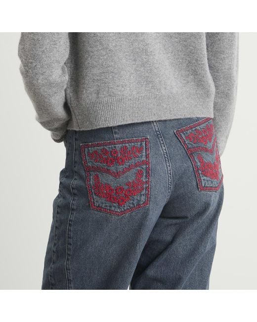 Damson Madder Blue Felix Jeans