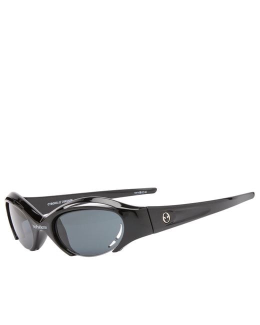 Le Specs Gray X No Problemo Cyborg Sunglasses