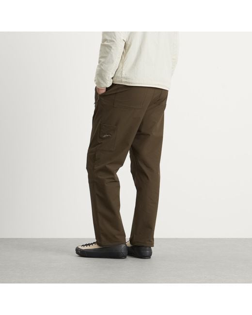 Mellow Clo Brown Boulder Trousers for men