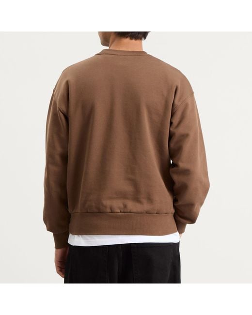 No Problemo Brown Sweatshirt for men
