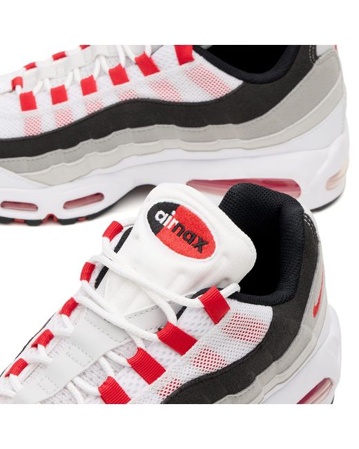 Nike White Air Max 95 Big Bubble Sneaker