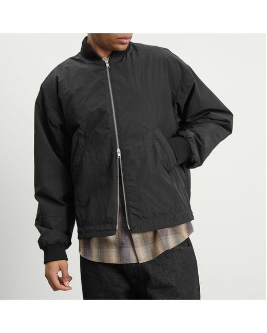YMC Black Basement Bomber Jacket for men