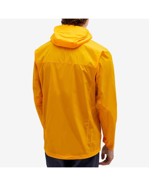 Arc'teryx Yellow Squamish Hooded Jacket for men