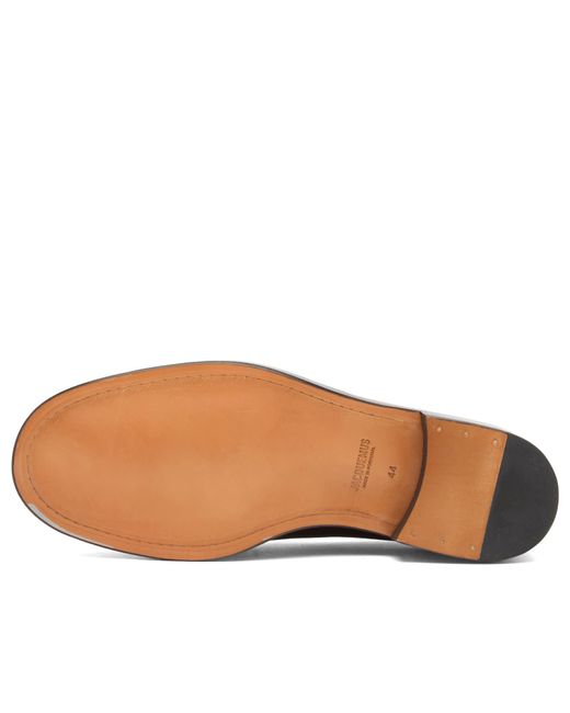 Jacquemus Brown Leather Loafer for men