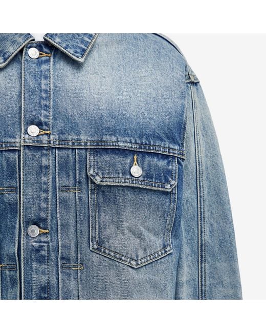 Cole Buxton Blue Type Ii Denim Jacket for men