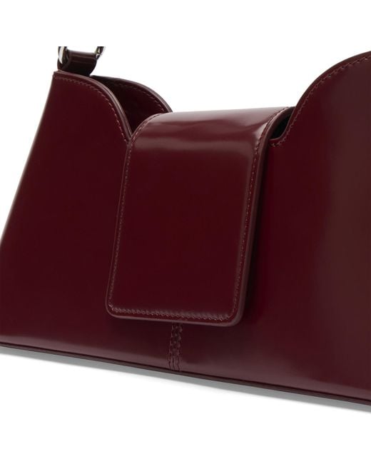 Justine Clenquet Purple Marla Evening Bag