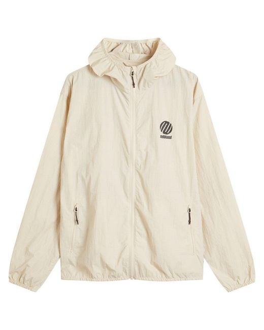 METALWOOD STUDIO Natural Lightweight Ripstop Wind Jacket for men