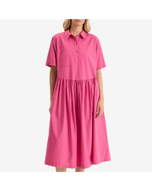 YMC Pink Parklife Midi Dress