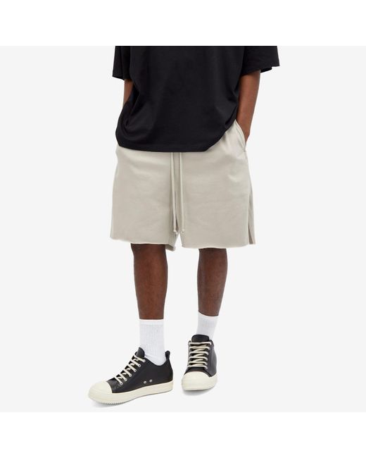 Rick Owens Gray Boxers Heavy Jersey Shorts for men