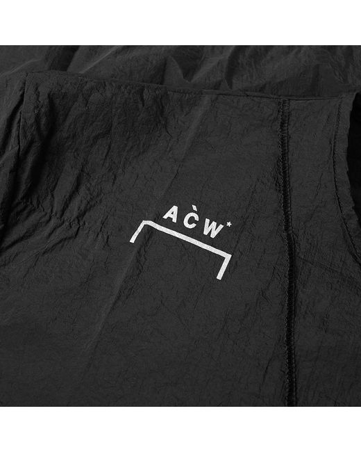 A_COLD_WALL* Synthetic * Crinkle Nylon Tee in Black for ...