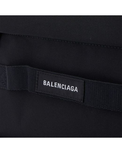 Balenciaga Black Army Backpack for men