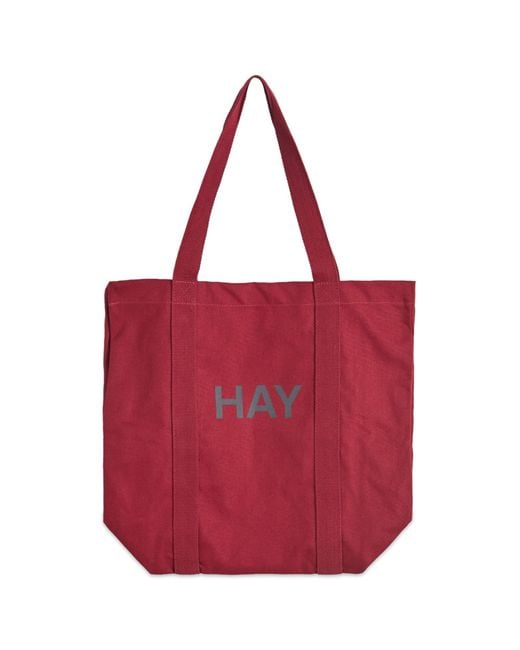 Hay Red Shopper Bag