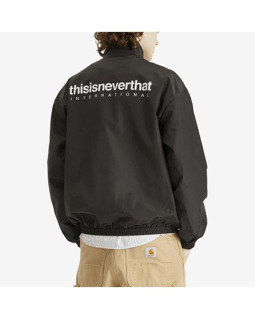 Thisisneverthat Black Intl. Team Jacket for men