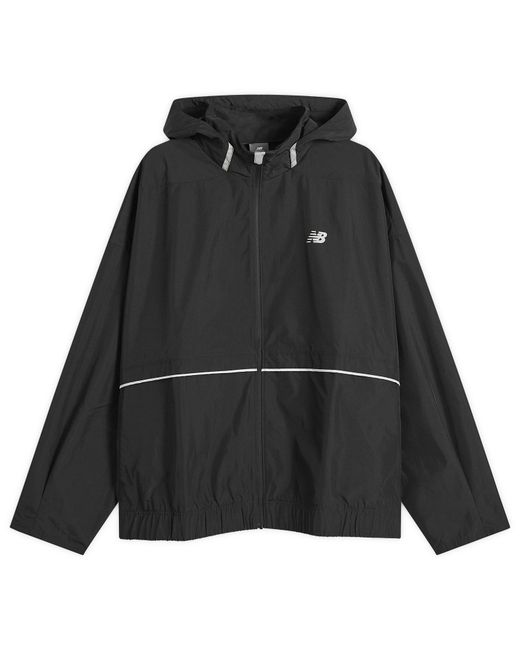 New Balance Black Elusive Shell Jacket for men