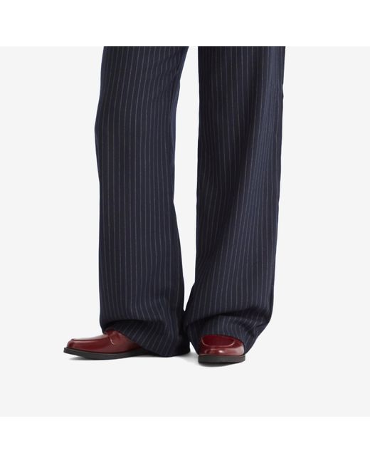 Duke & Dexter Brown Wilde Burgundy Penny Loafer