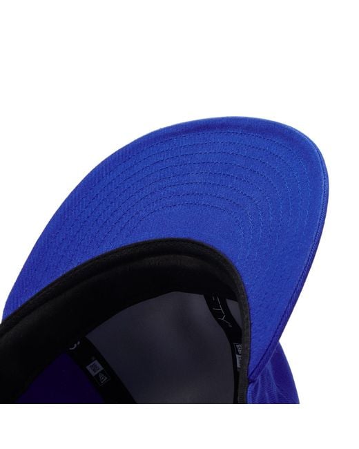 E by END. Blue New Era 9Fifty Retro Crown