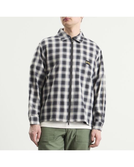 Stan Ray Black Zip Shirt for men